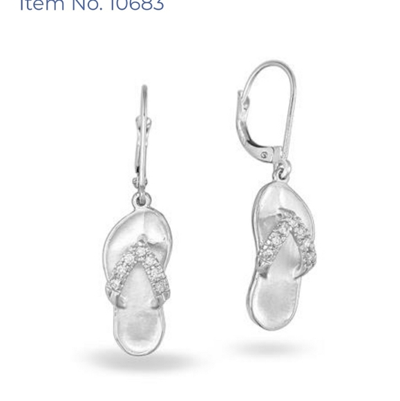 Na Hoku slipper diamond earrings